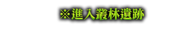 進入叢林遺跡